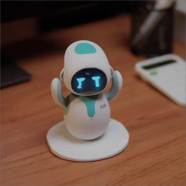 Eilik AI Smart Robot with Emotional Interaction Cute Blue/Pink Multiple Modes Electronic Automation Gift for Vocal Fun,in stock - Image 2